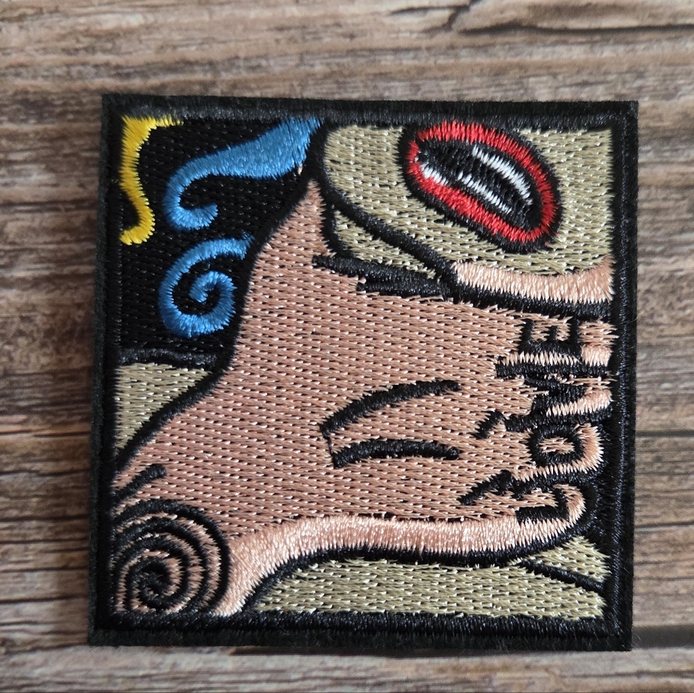 Love Choke Pop Art Comic Bad Romance Emo Punk Iron on Patch